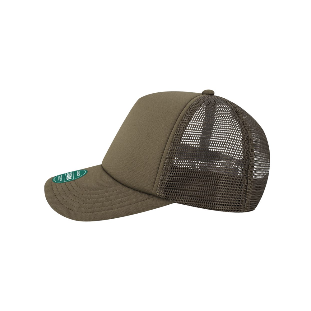 Custom Patch Hat – Leather or Full Color Logo | Legacy Laguna Trucker Hat | Business Church Branding