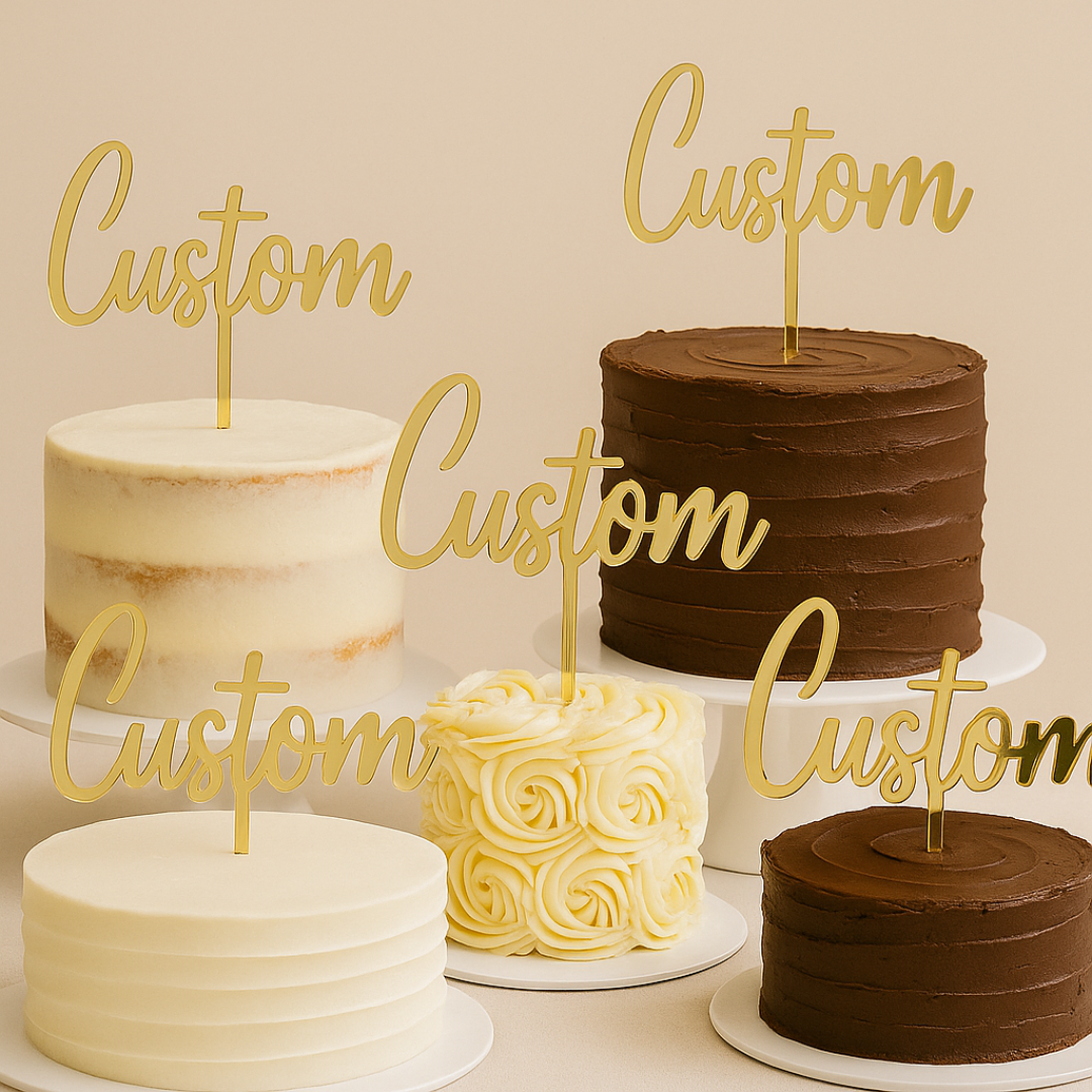 Cake Toppers from Hello You Company
