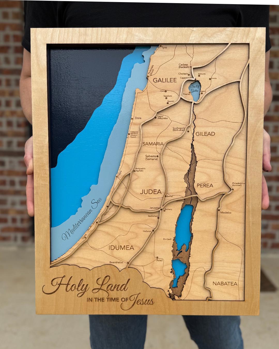 Map of Israel
