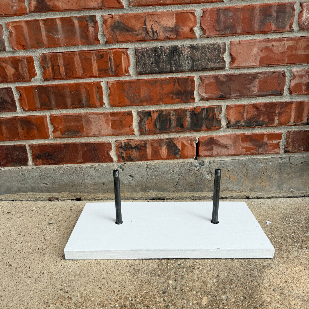 Freestanding Wood Letters with Stands