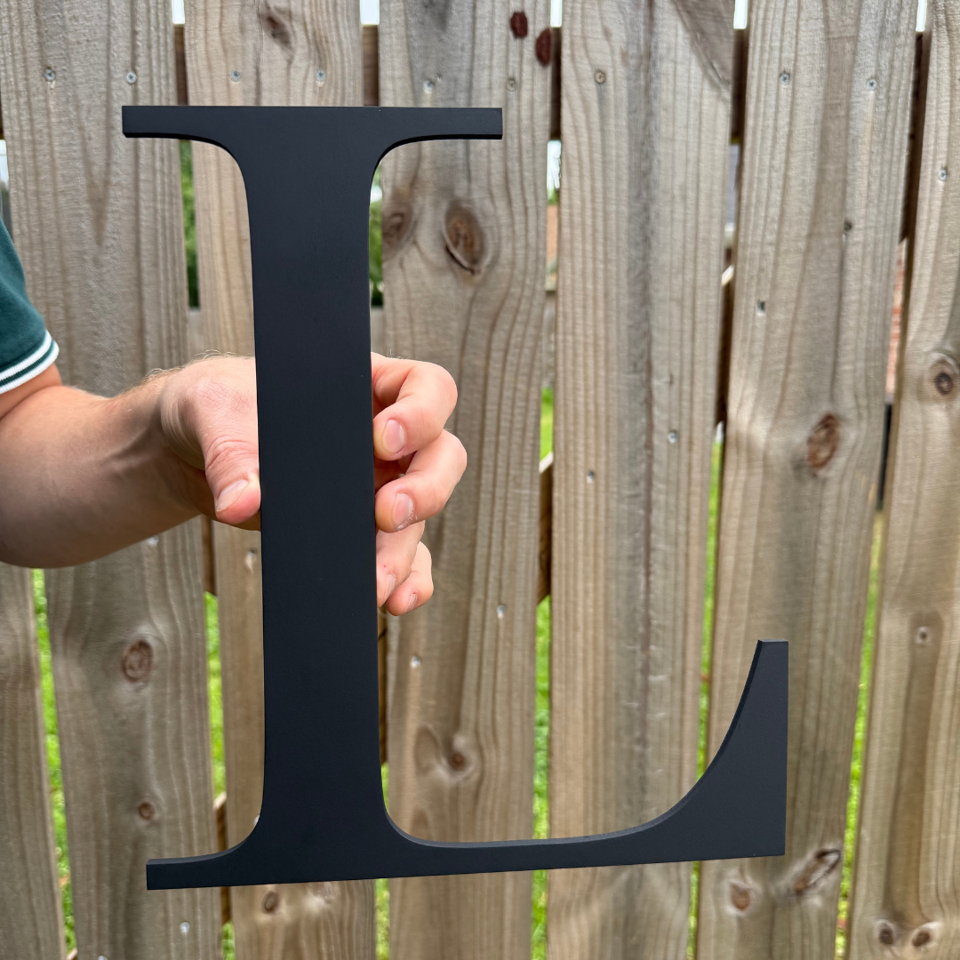 CUSTOM WOOD Letters &amp; Numbers