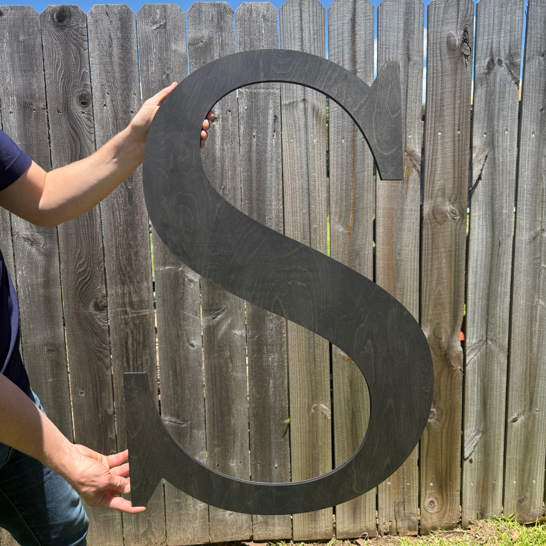 CUSTOM WOOD Letters &amp; Numbers