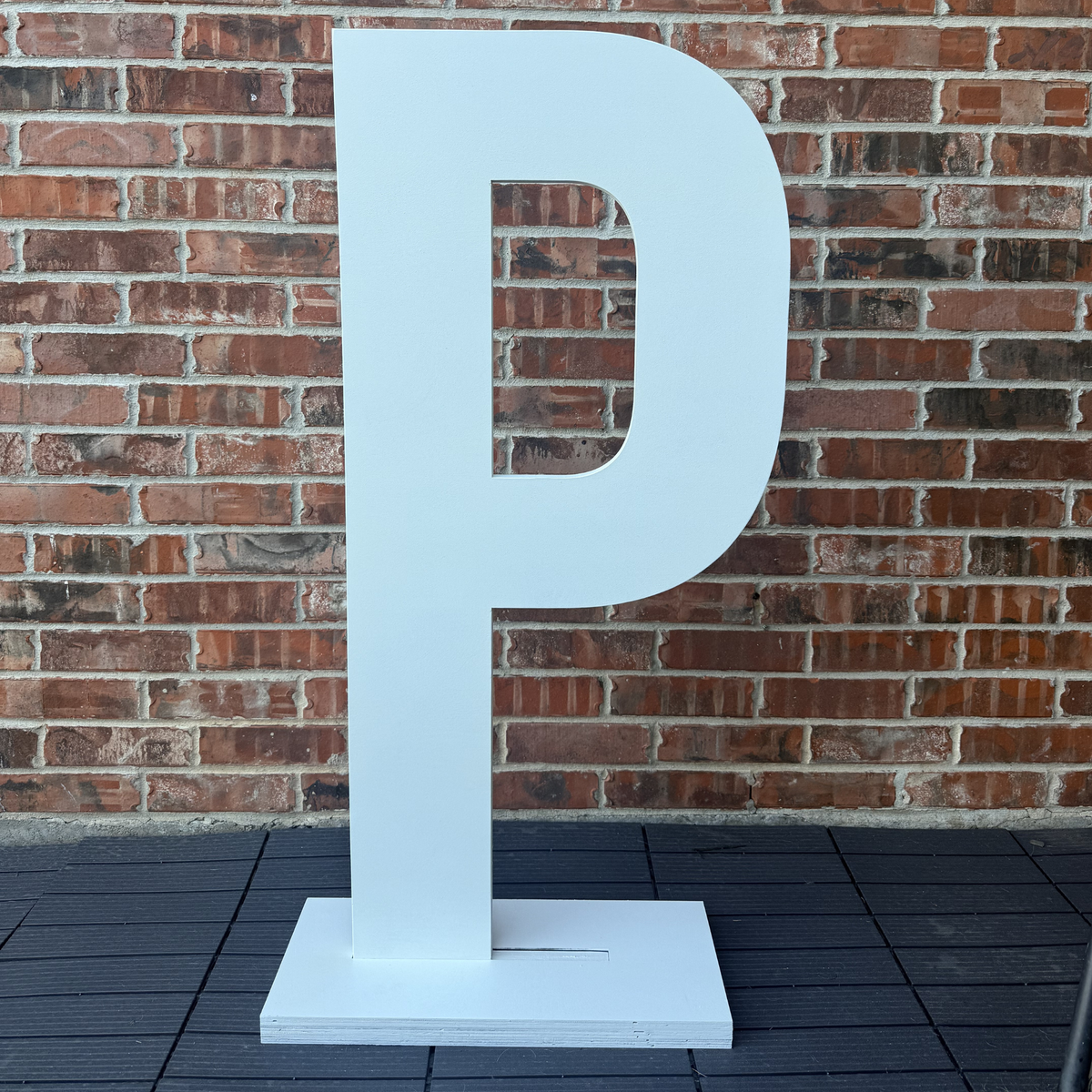 Standing Display Letters - Snap-Together 2-Piece