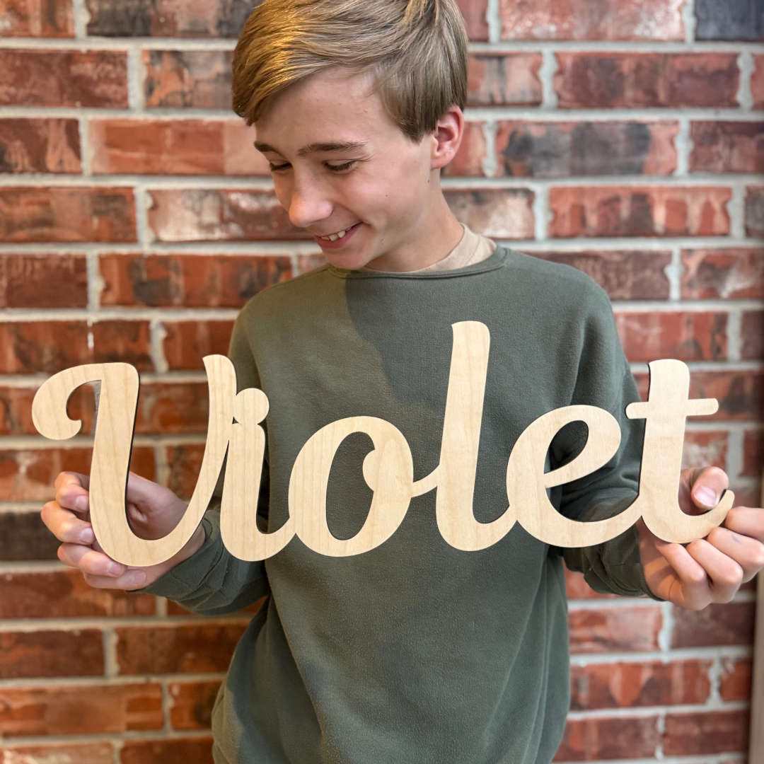 CUSTOM WOOD Letters &amp; Numbers