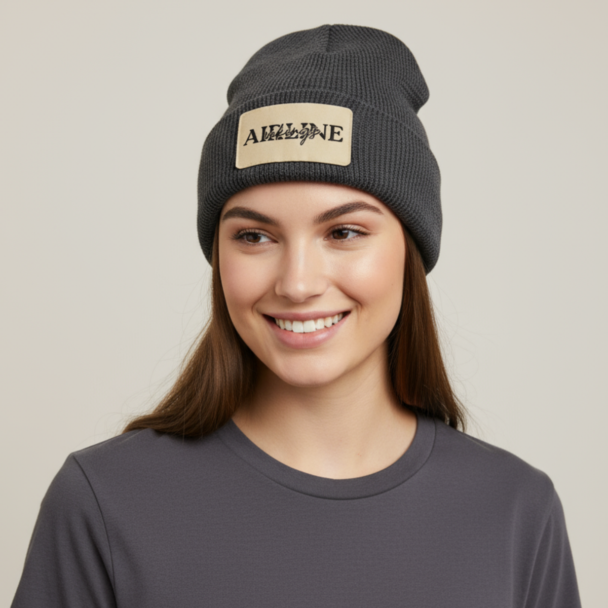 Airline Vikings Waffle Knit Beanie