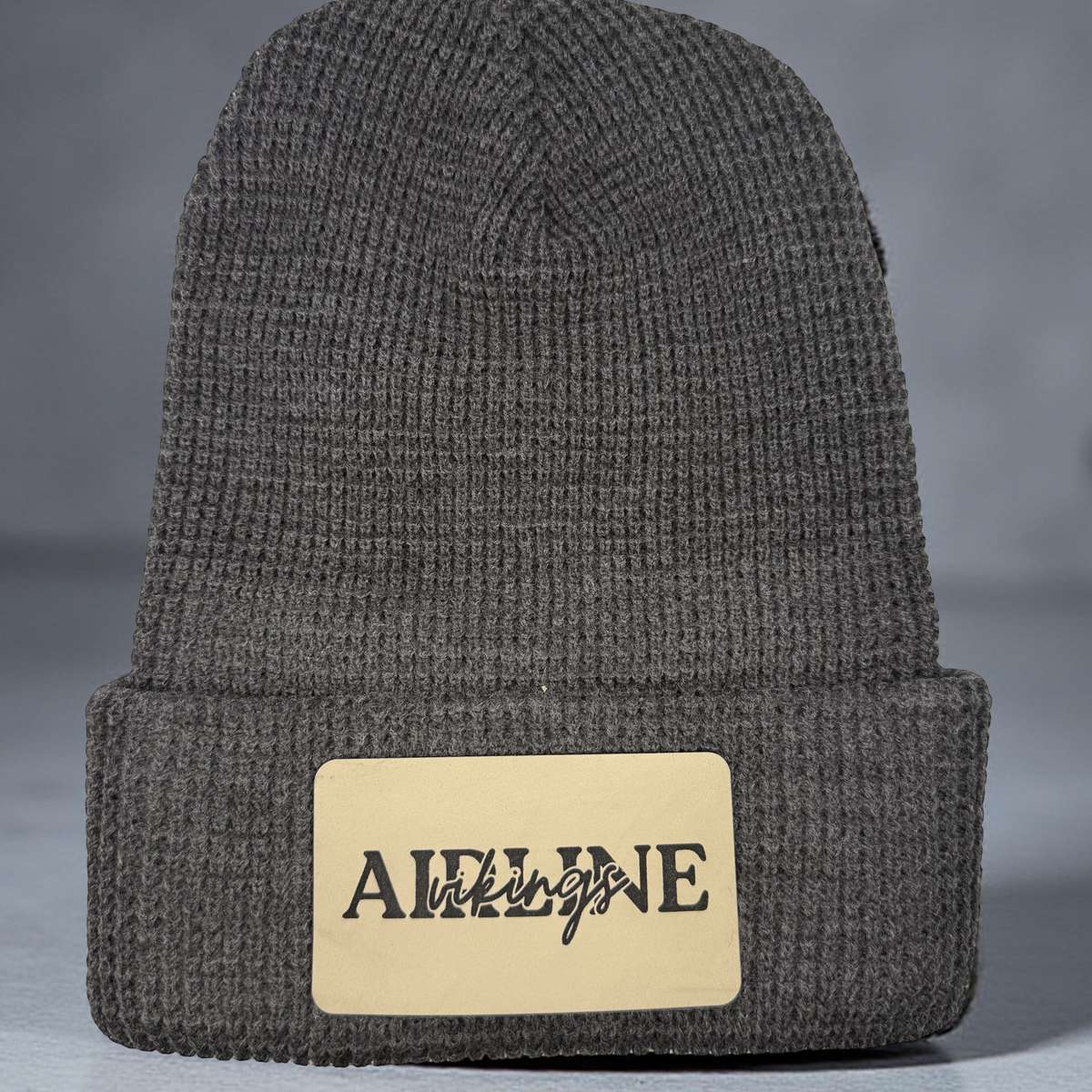 Airline Vikings Waffle Knit Beanie
