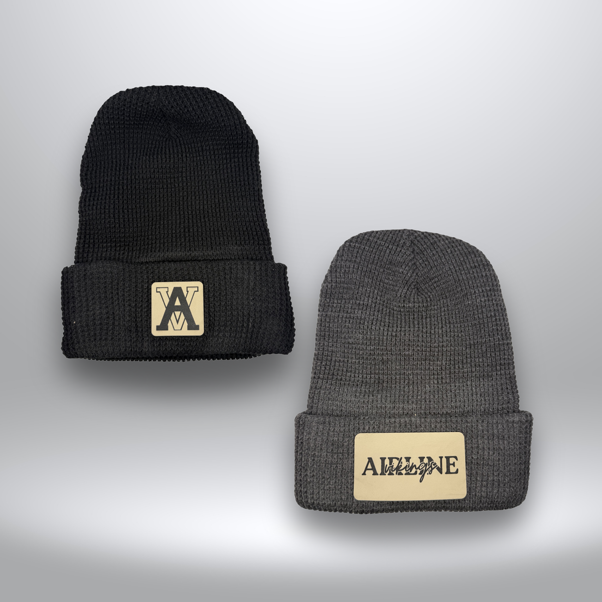 Airline Vikings Waffle Knit Beanie