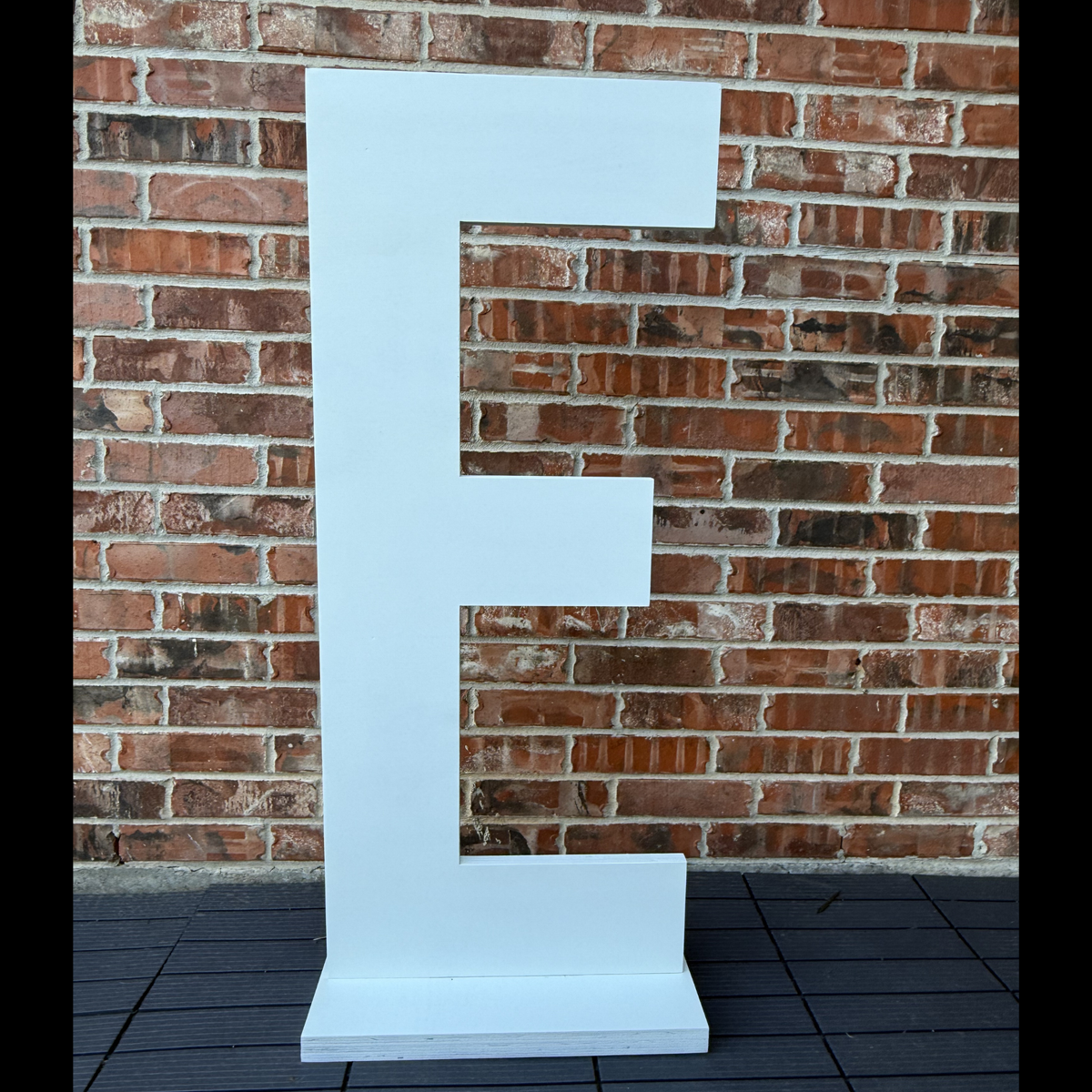 Standing Display Letters - Snap-Together 2-Piece
