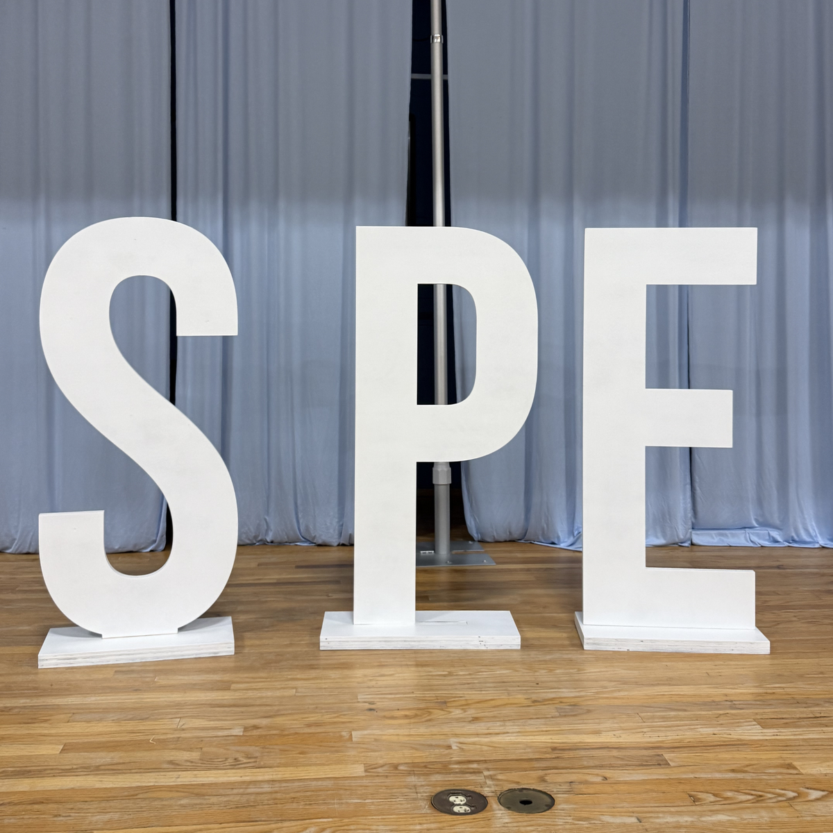 Standing Display Letters - Snap-Together 2-Piece