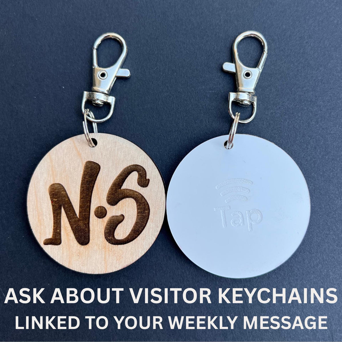 Church NFC Engagement Tap Circles