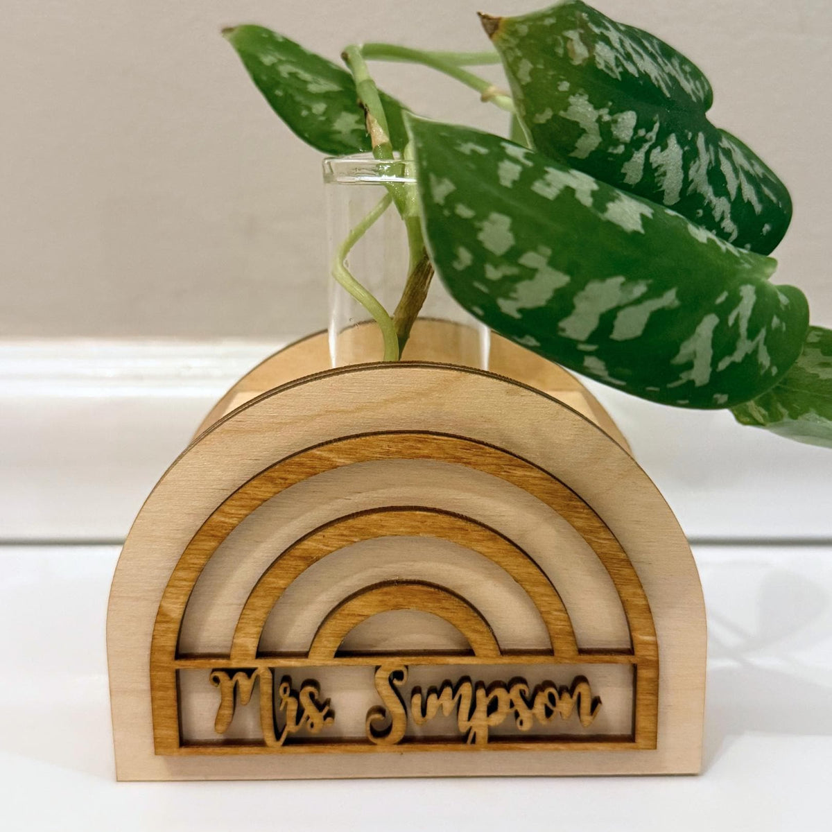 Personalized Wooden Propagation Station