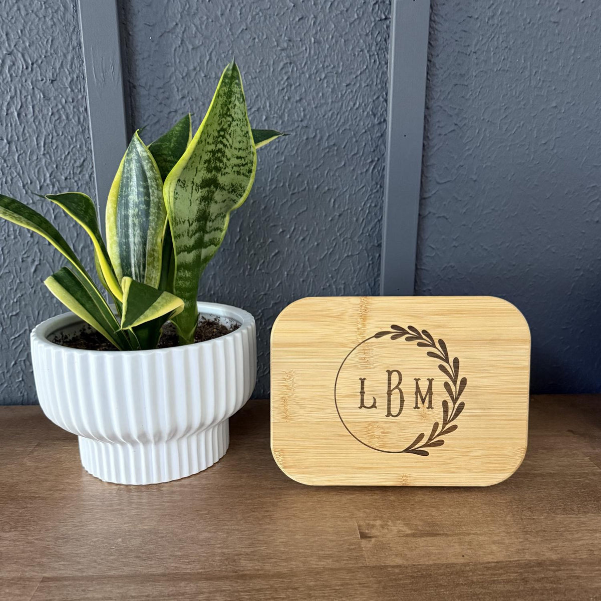 Glass Containers With Bamboo Lids