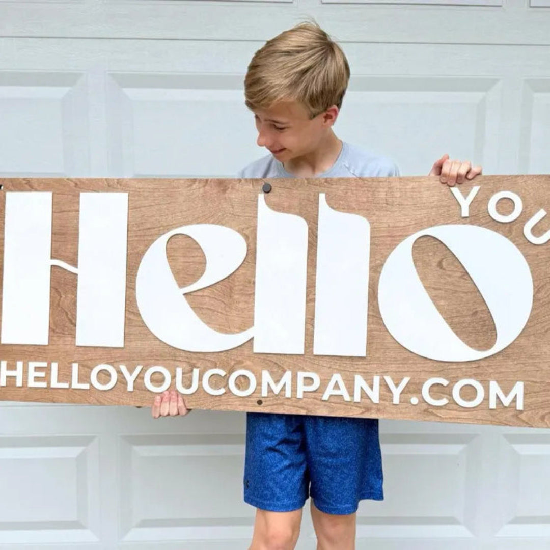 Custom Sign - Wood or Acrylic