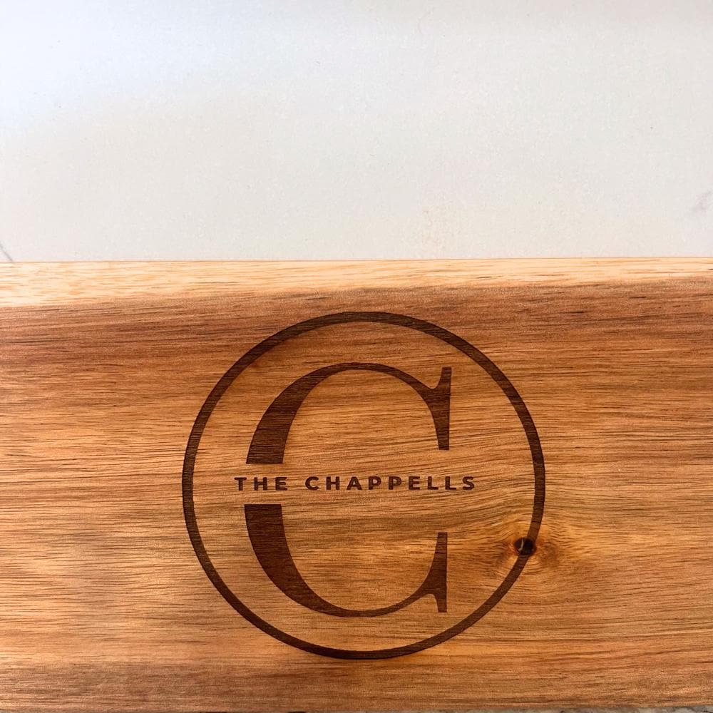 Marble and Wood Cutting Board