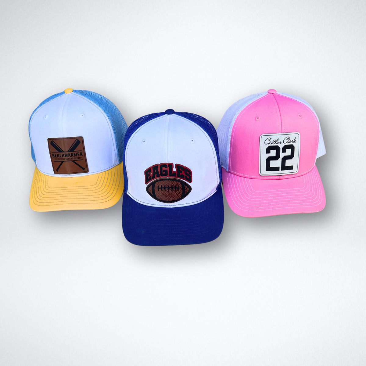 Leatherette Patch Hats
