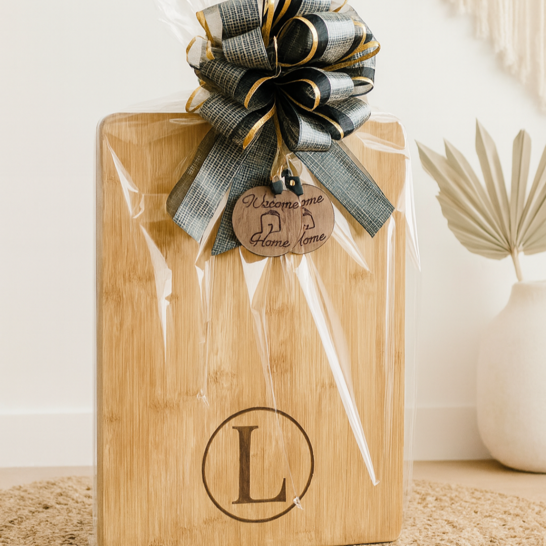 Custom Bamboo Cutting Board by Hello You Company