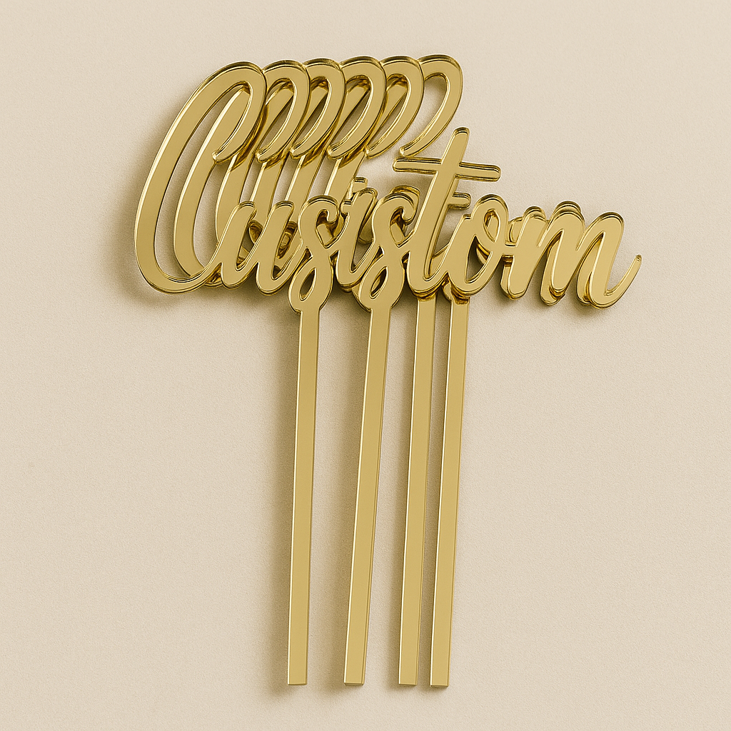 Bulk Custom Cake Toppers