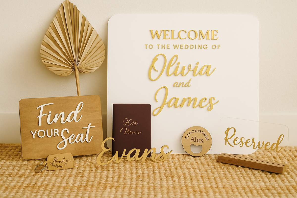 Wedding Personalization Package