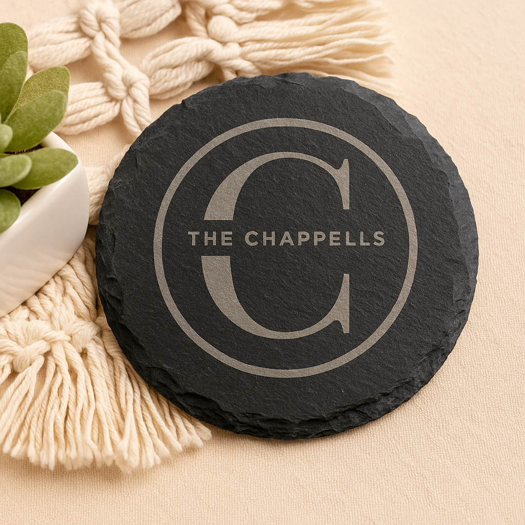 Engraved Slate Coasters