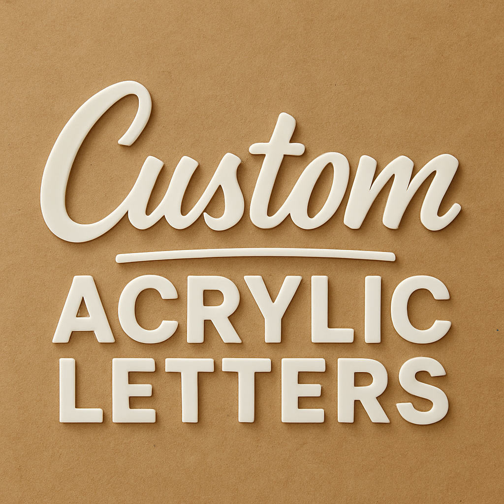 Acrylic Letters & Numbers