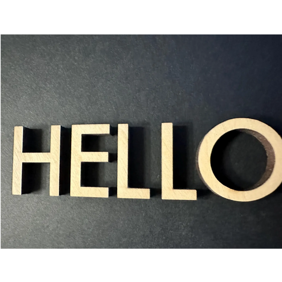 Custom 3D Business Logo Sign, Personalized Lasercut Lettering