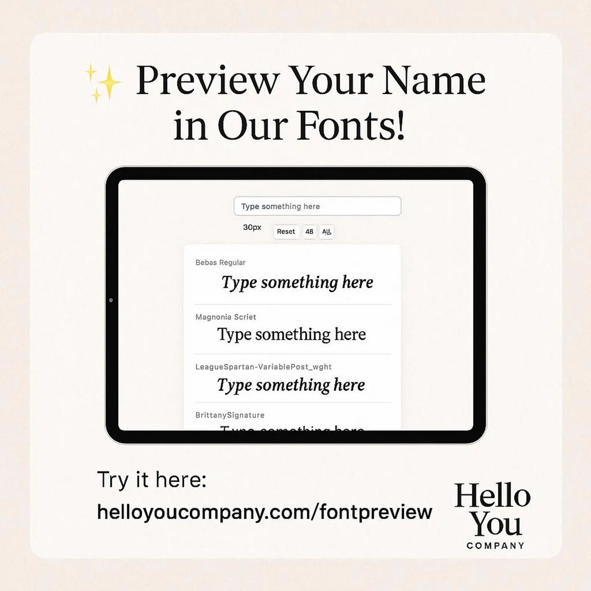 Custom Wood Words Measured by Width