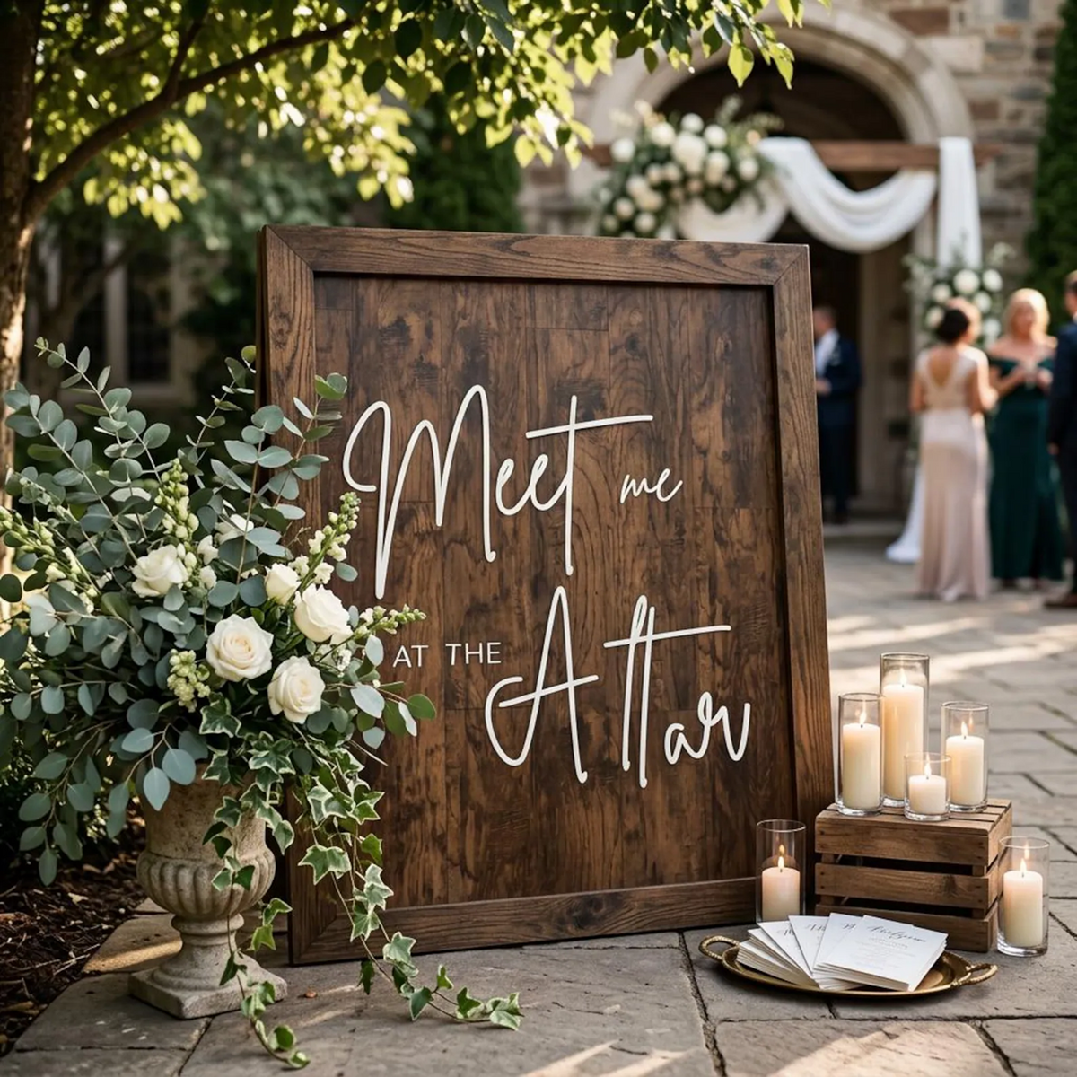 Custom Wooden Wedding Sign Letters, Rustic Wedding Décor