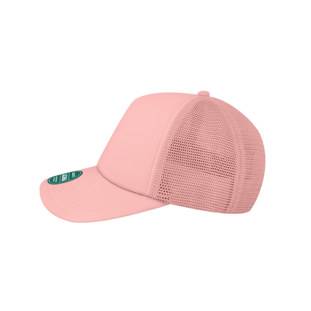 Custom Patch Hat – Leather or Full Color Logo | Legacy Laguna Trucker Hat | Business Church Branding