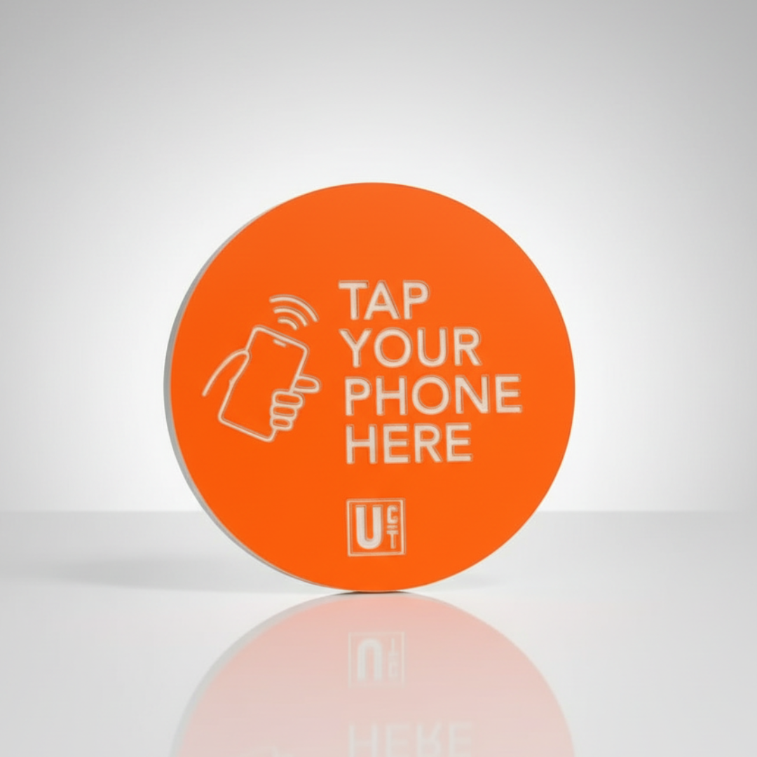 Tap to Give Church Sign – NFC Contactless Giving & Visitor Connection | No App, No Fees, Customizable
