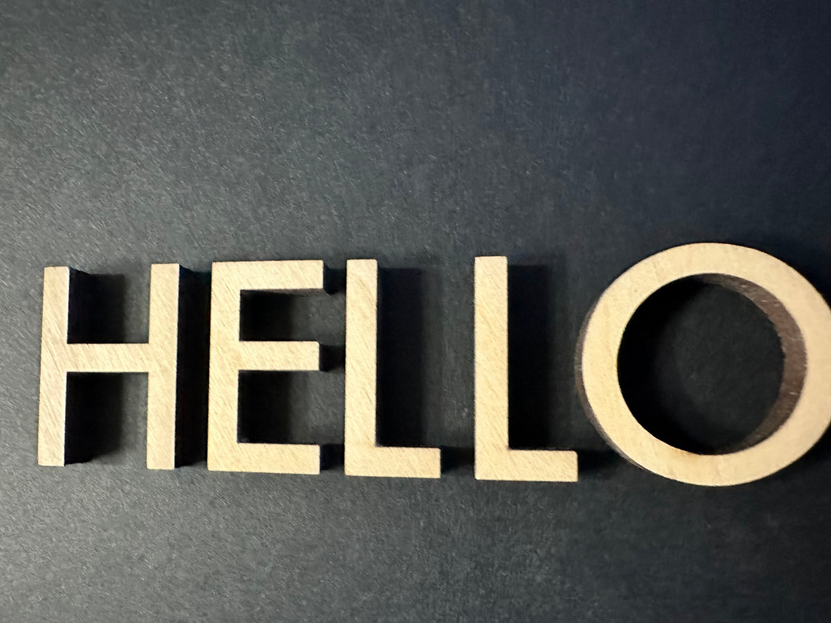 Custom Wood Letters & Numbers