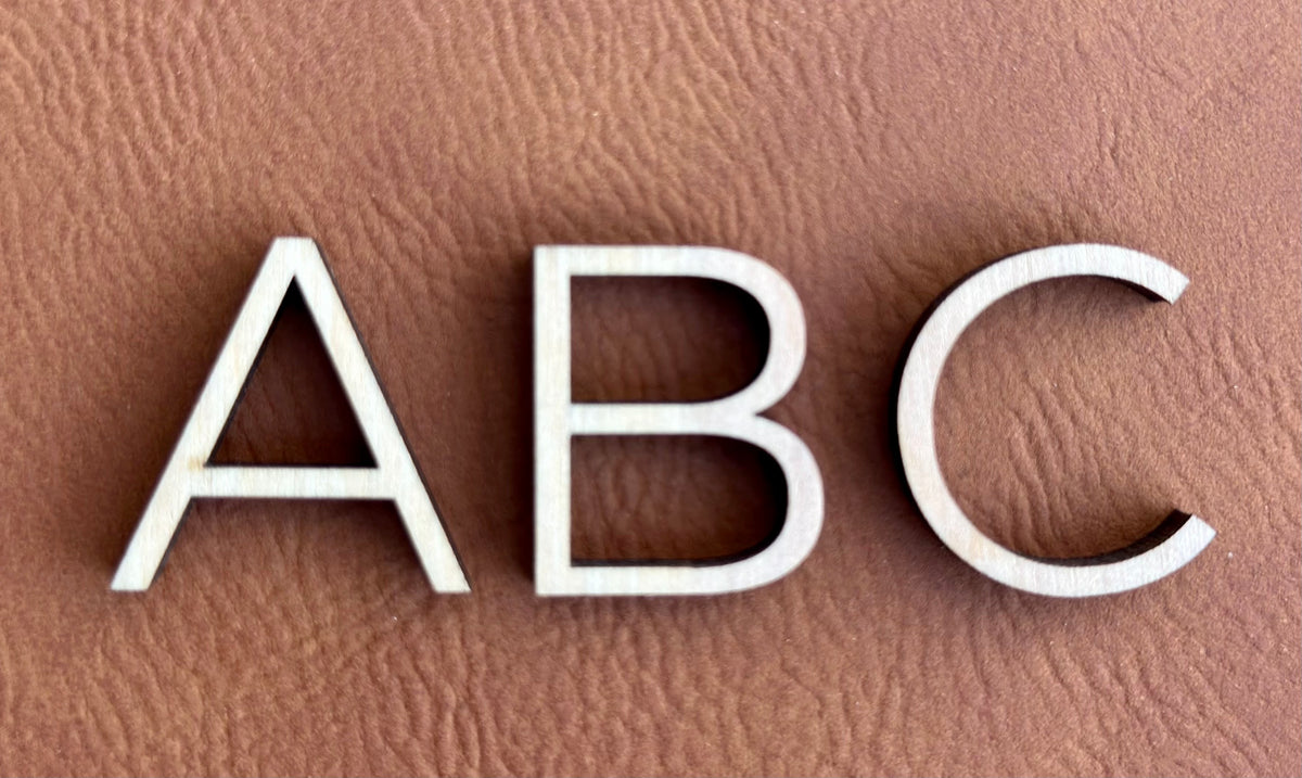 Custom Wood Letters & Numbers