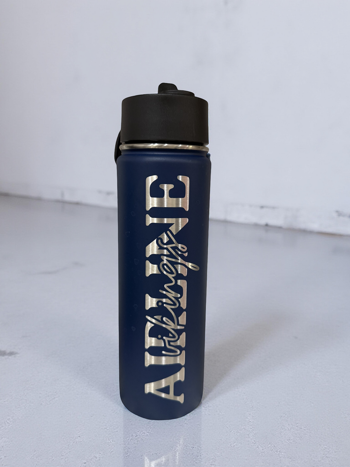 Engraved Airline Vikings Stainless Steel Drinkware