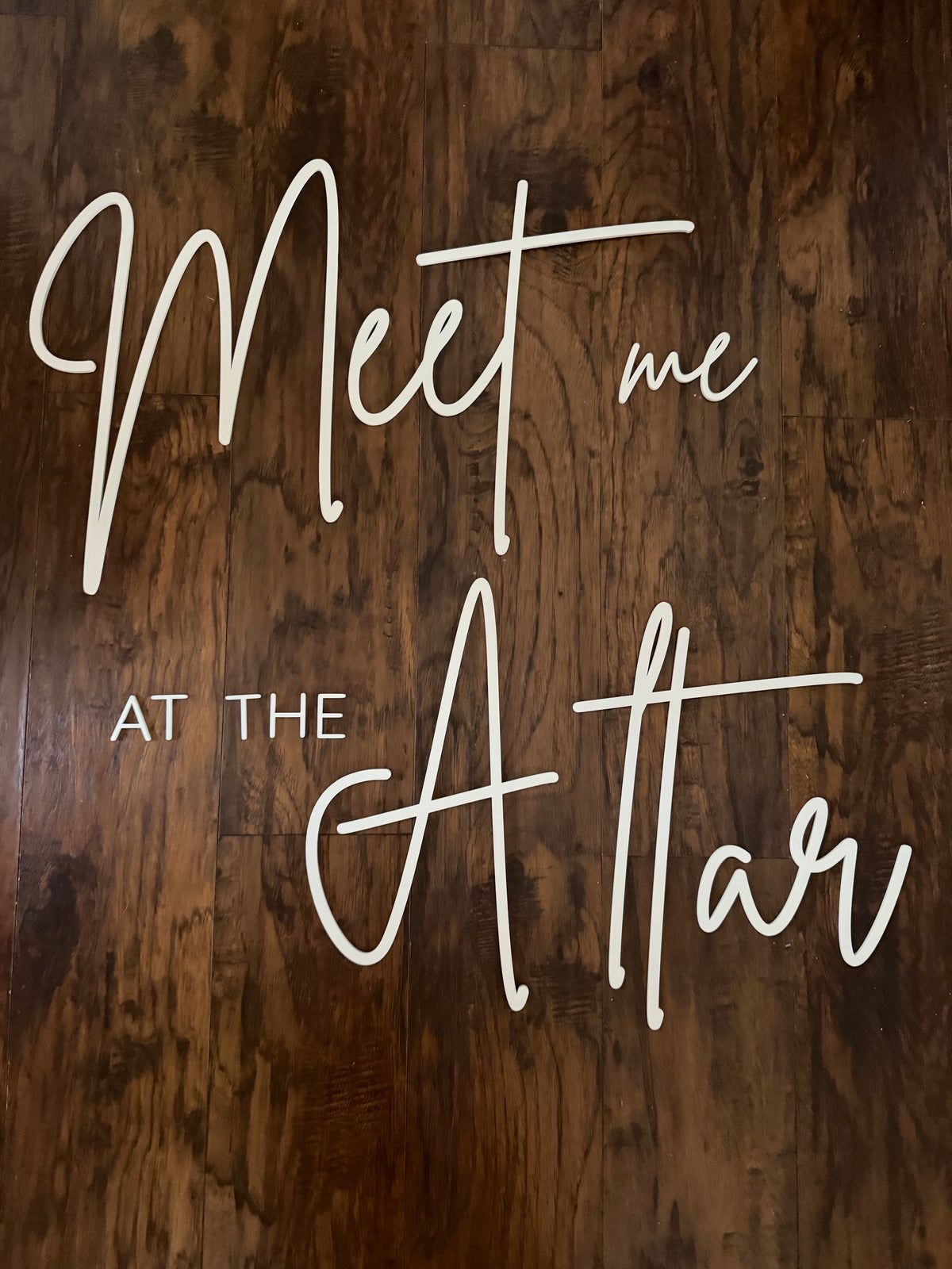 Custom Wood Letters & Numbers