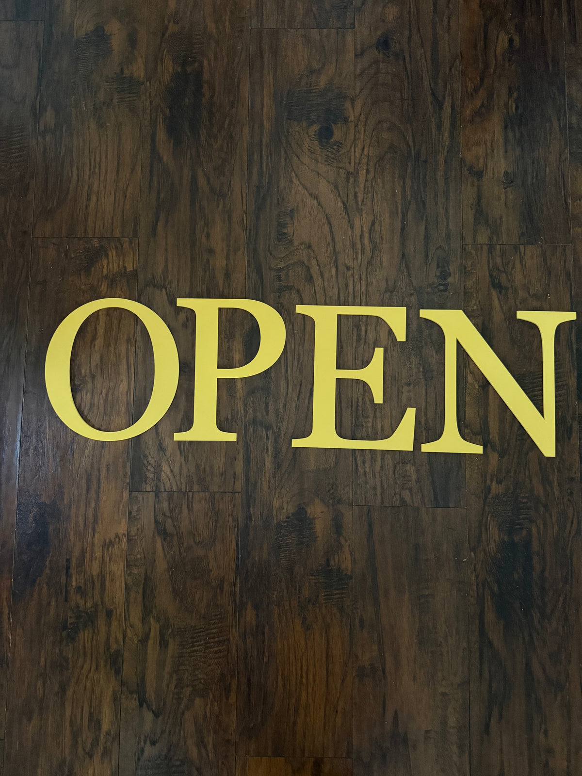 Custom Wood Letters & Numbers