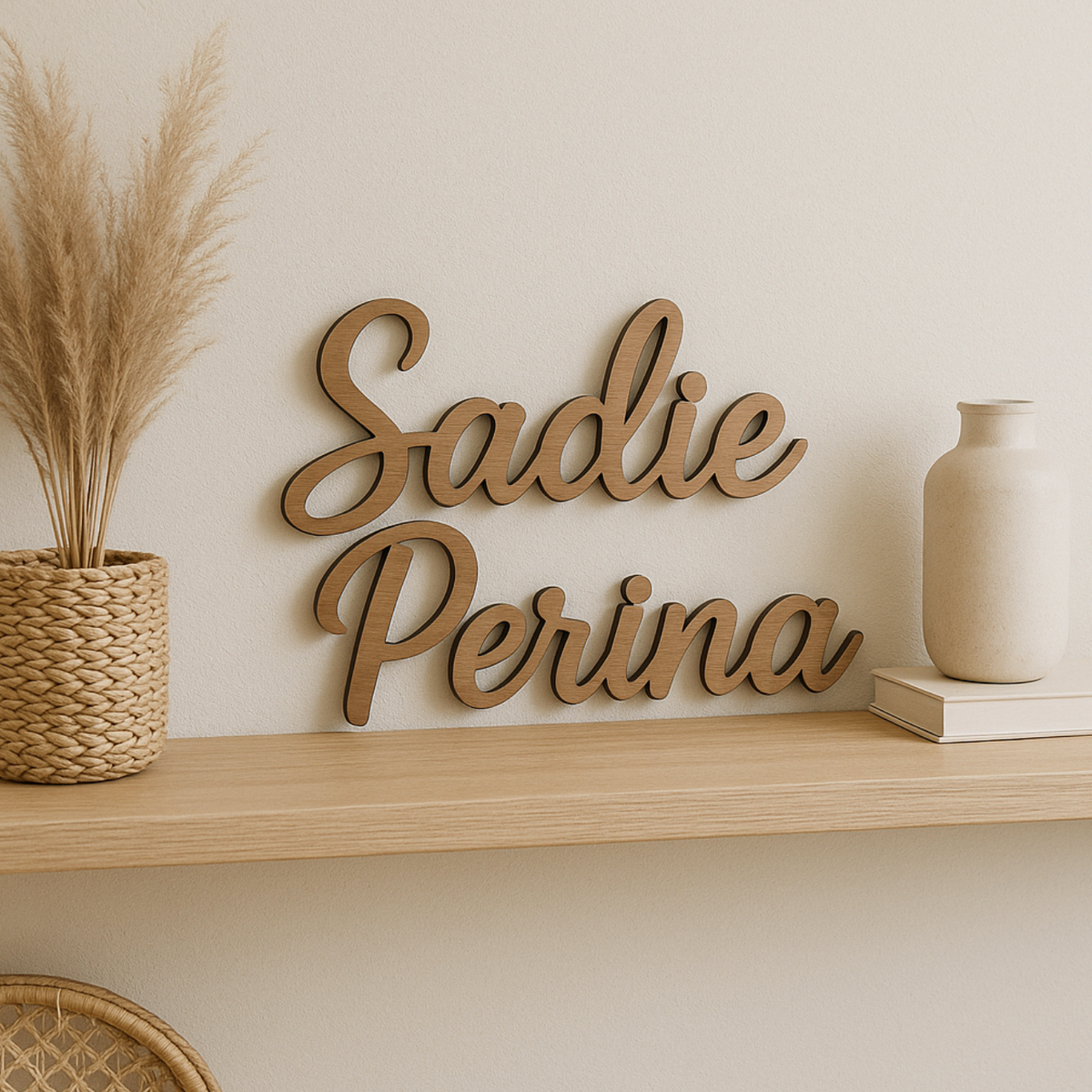 Wooden Personalized Name Sign