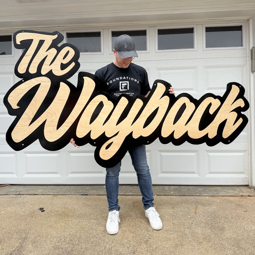 Wooden Letter Sign | 2 Layers