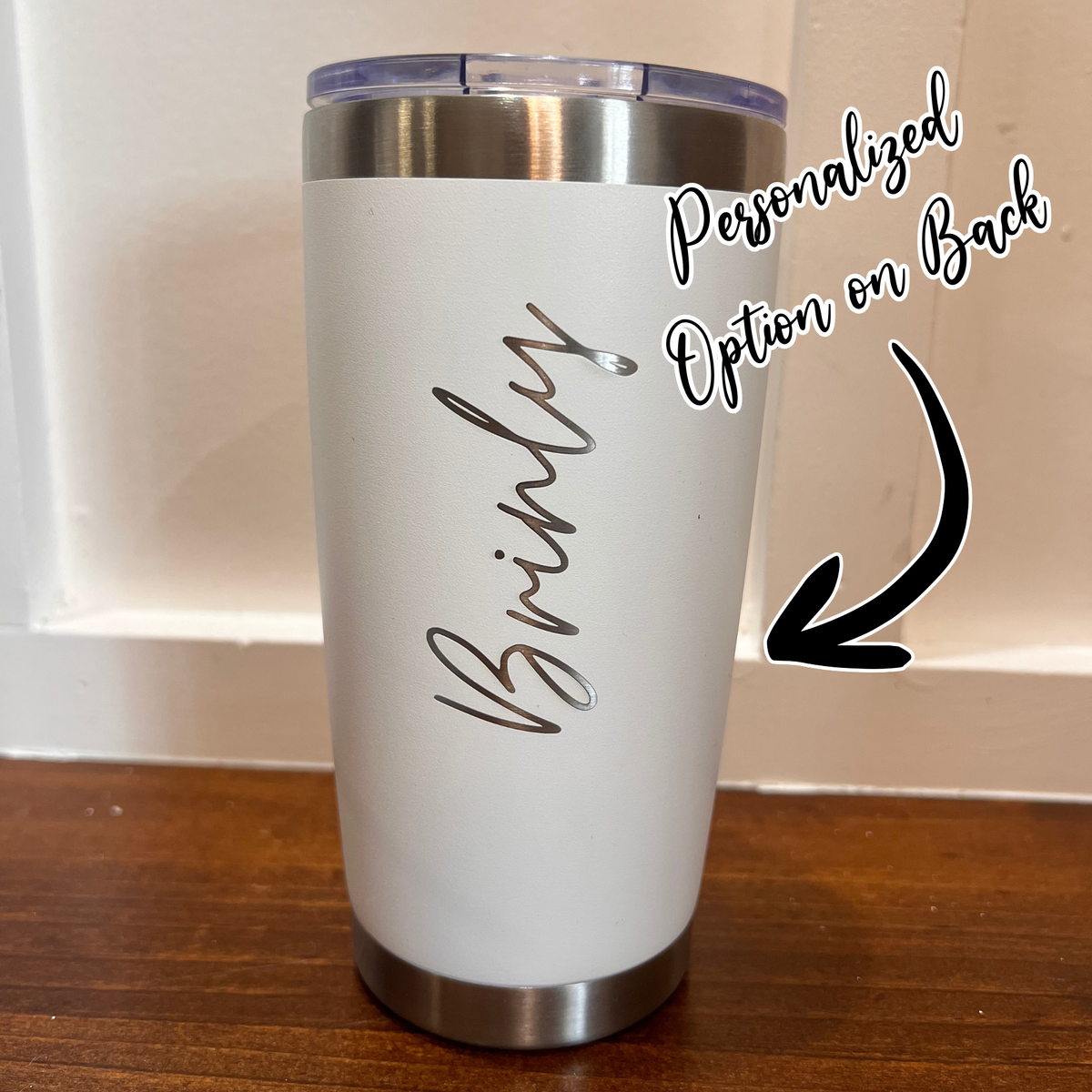 Engraved Airline Vikings Stainless Steel Drinkware