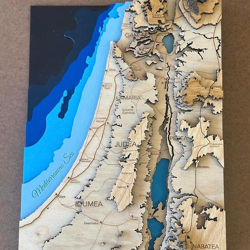 Map of Israel