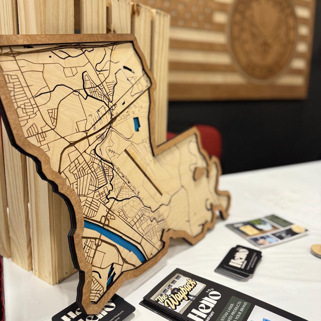 Custom Wood Maps