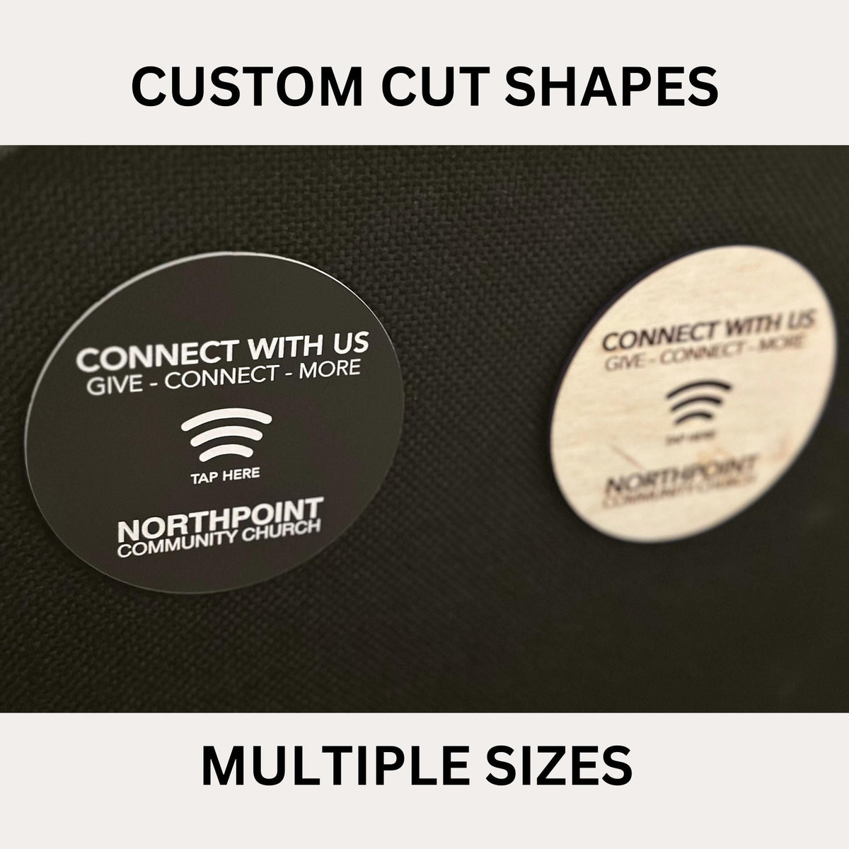 Church NFC Engagement Tap Circles