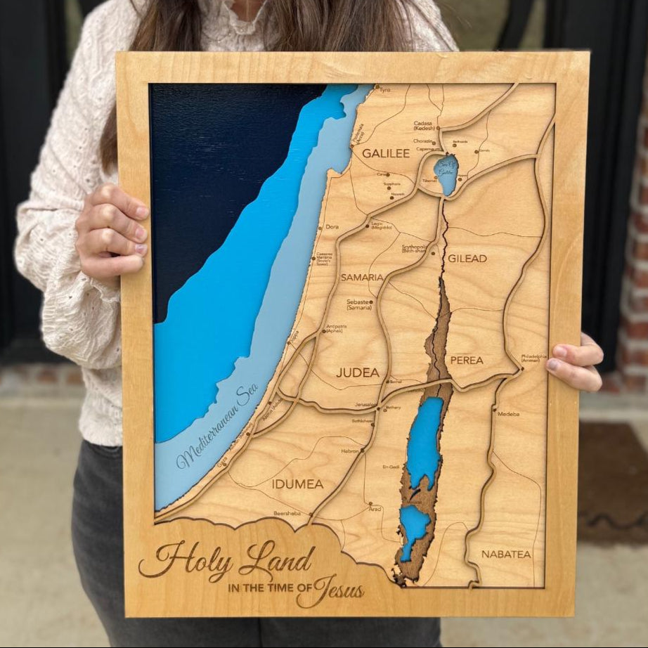 Map of Israel