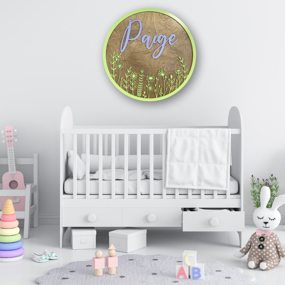 Personalized Nursery Wall Decor