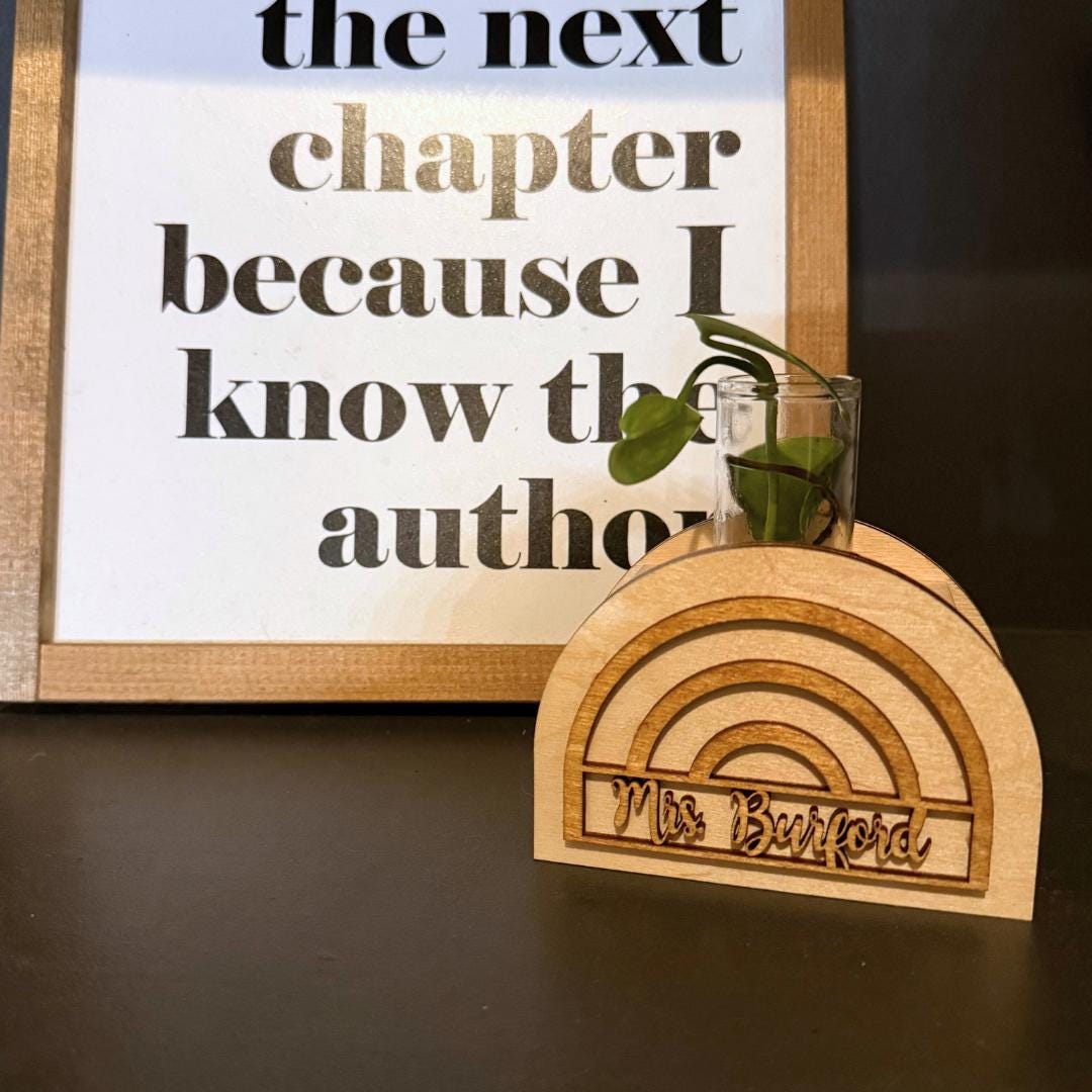 Personalized Wooden Propagation Station