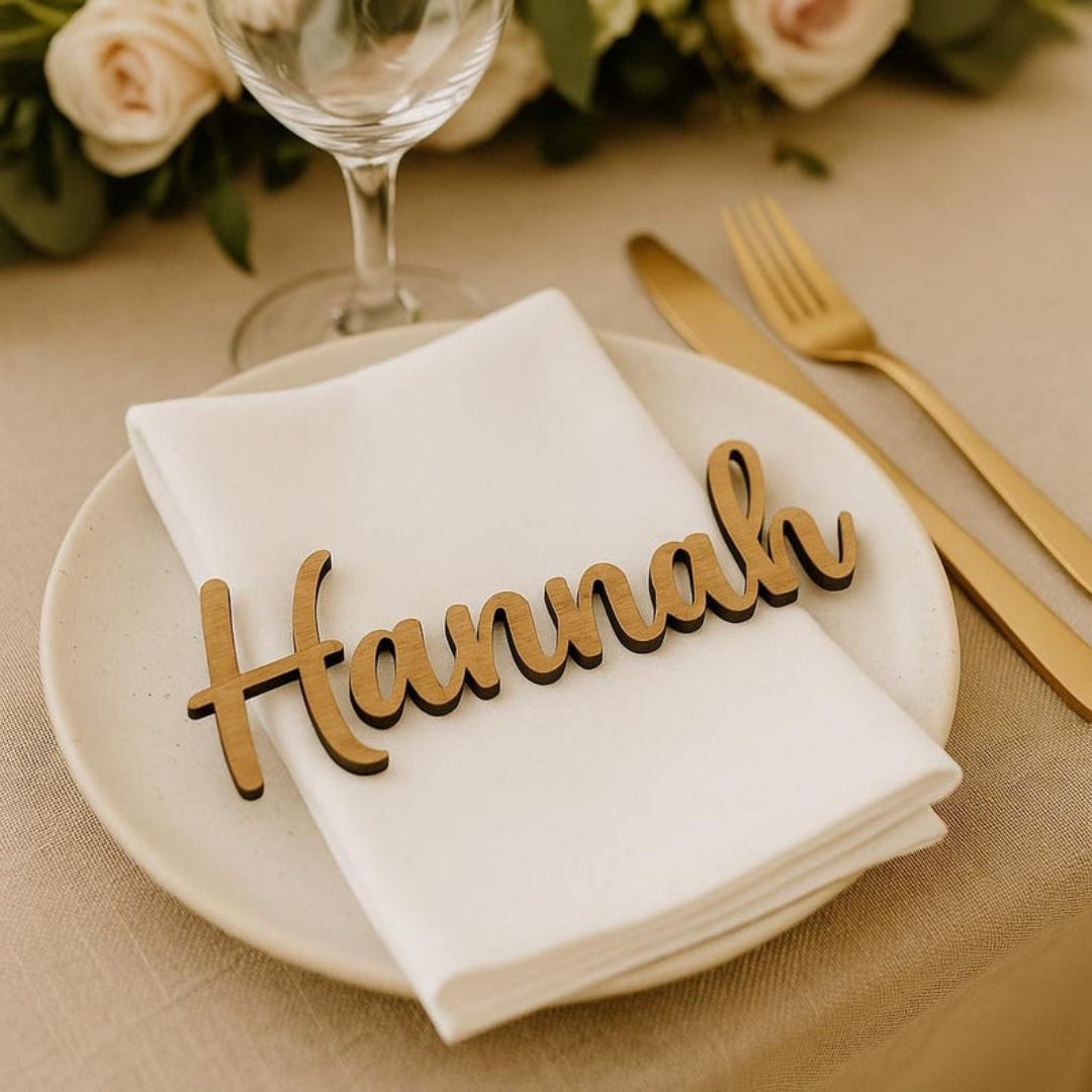 Personalized Name Place Cards