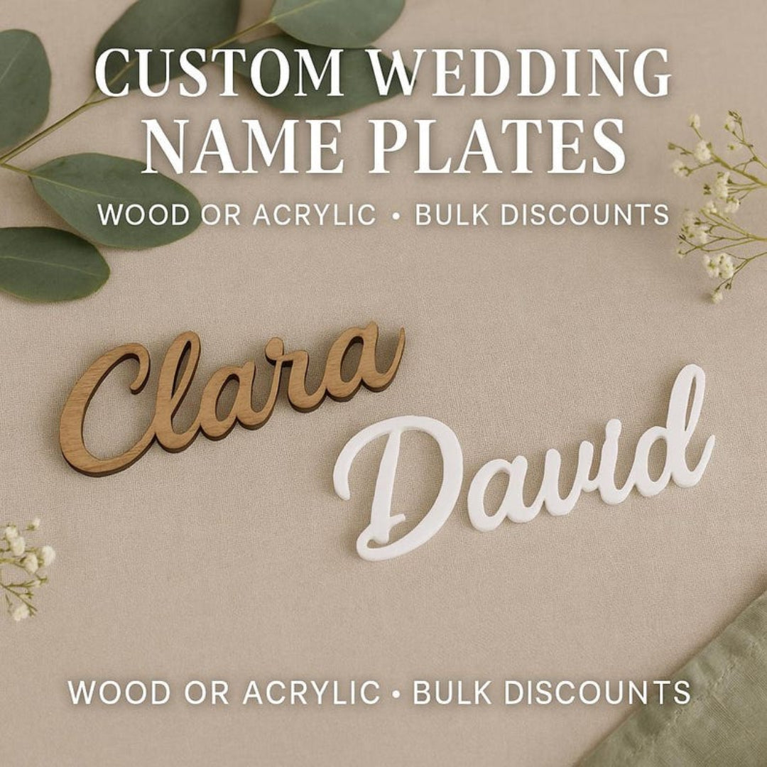 Personalized Name Place Cards