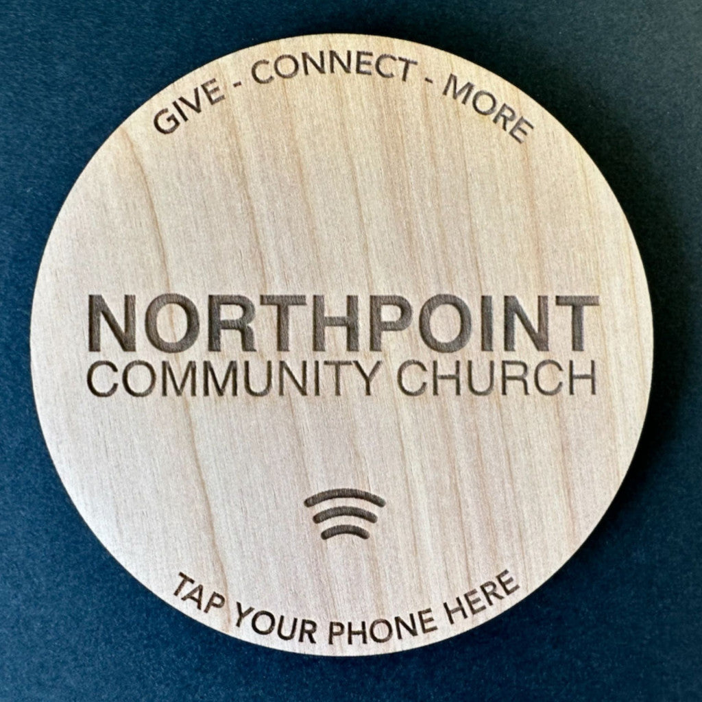 Custom NFC Tap Sign by Hello You Company